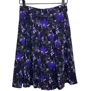 Lularoe Women’s Madison Disney Villians Maleficent Knee Length Skirt Size Small